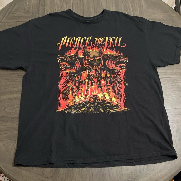 Pierce the Veil x Broken Promises Collab Graphic Tee - Picture 1 of 3